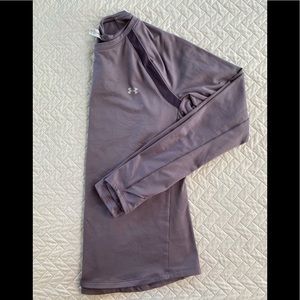 Purple UA Cozy Crew Graphic Long Sleeve